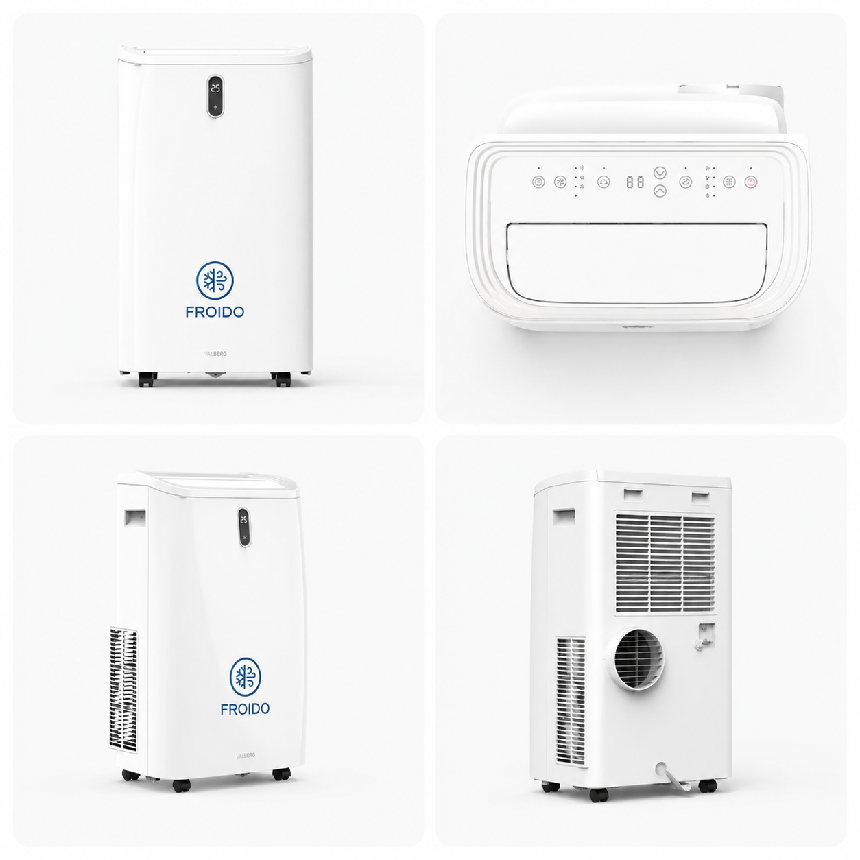 Climatiseur mobile FROIDO 16 000 BTU, vue produit